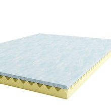 Load image into Gallery viewer, Swirl Gel Cooling Memory Foam Mattress Topper