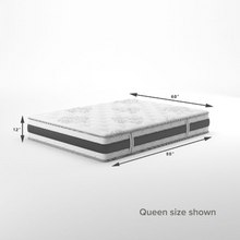 Load image into Gallery viewer, Pressure Relief Gel Memory Foam iCoil® Hybrid Full Mattress