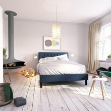 Load image into Gallery viewer, Misty Upholstered Platform Bed Frame
