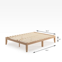 Load image into Gallery viewer, Moiz Wood Platform Bed Frame

